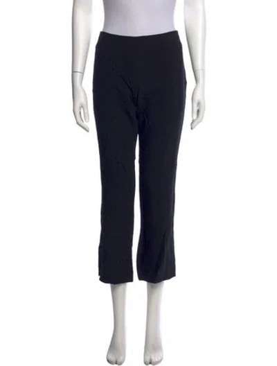 Pre-owned The Row Wide Leg Pants In Black