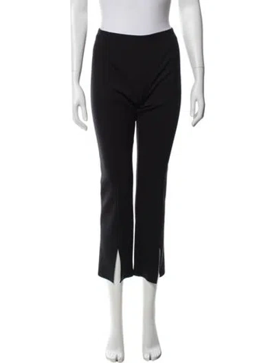 Pre-owned The Row Wide Leg Pants In Black