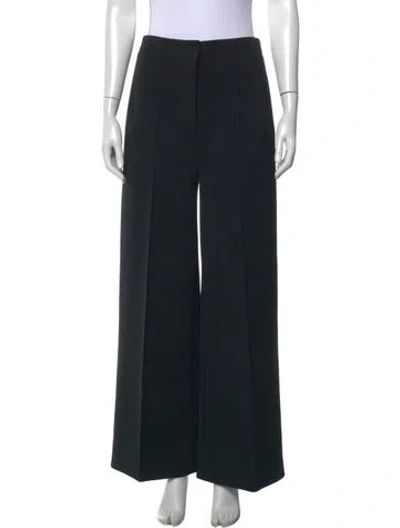 Pre-owned The Row Wide Leg Pants In Black