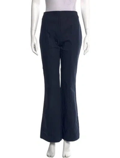 Pre-owned The Row Wide Leg Pants In Blue