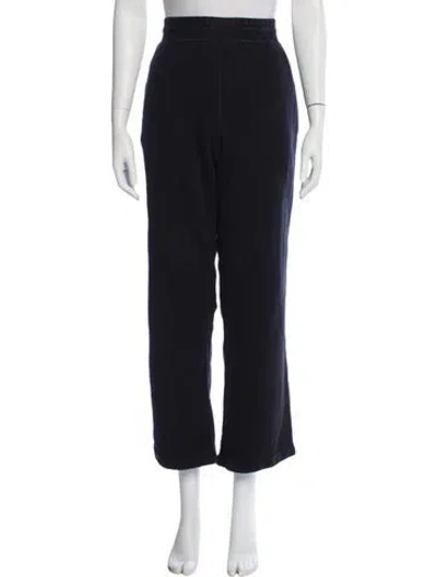Pre-owned The Row Wide Leg Pants In Blue