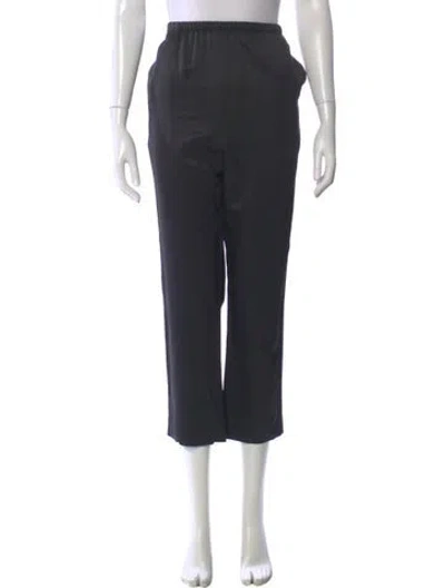 Pre-owned The Row Wide Leg Pants In Blue