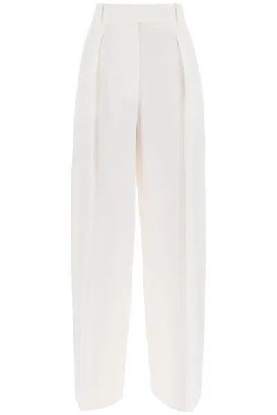 The Row Wide-leg Pants By Antone In White