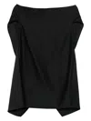 The Row Pallenberg Heavy Rustic Top In Black