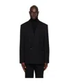 The Row Wilson Double-breasted Suit Jacket In Black