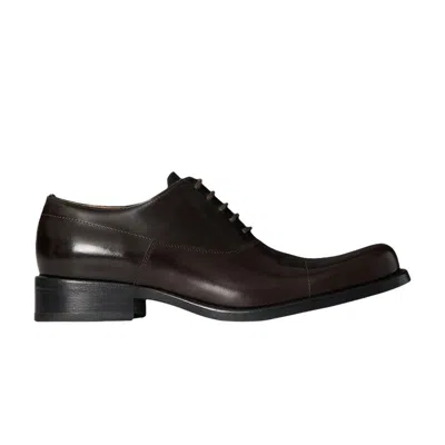 Pre-owned The Row Wmns Kai Derby 'vintage Brown' | Women's Size 39
