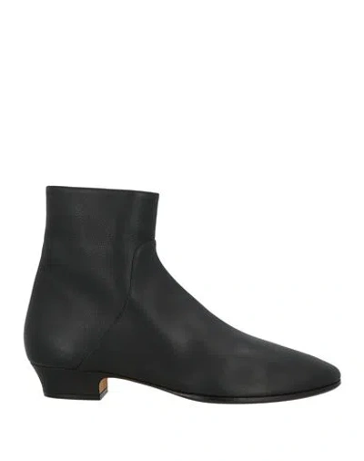The Row Woman Ankle Boots Black Size 7 Calfskin