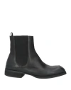 THE ROW THE ROW WOMAN ANKLE BOOTS BLACK SIZE 7 CALFSKIN