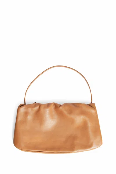 The Row Woman Beige Shoulder Bags