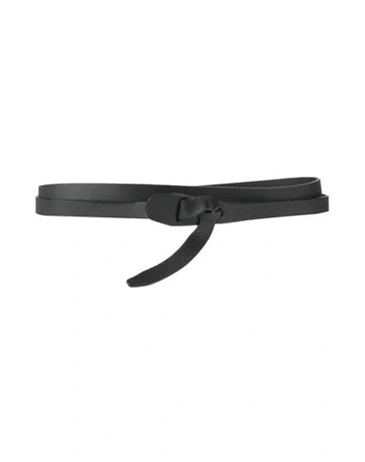 The Row Woman Belt Black Size L Leather