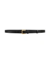 THE ROW THE ROW WOMAN BELT BLACK SIZE S LEATHER