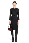 The Row Woman Black Dresses In Black