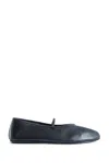 The Row Woman Black Flats
