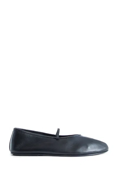 The Row Woman Black Flats