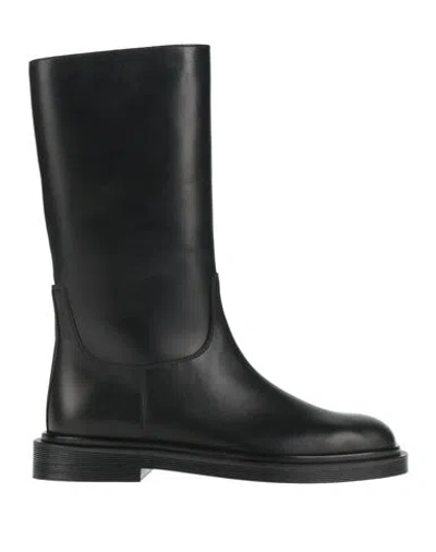 The Row Woman Boot Black Size 10 Leather