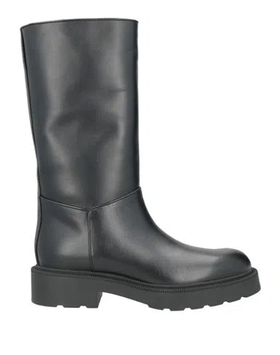 The Row Woman Boot Black Size 8 Calfskin