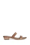 The Row Awar Suede Sandals In Brown