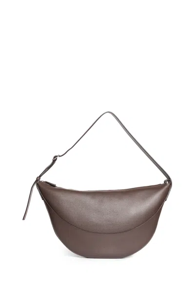 The Row Woman Brown Shoulder Bags