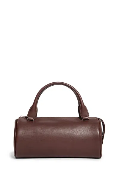 The Row Woman Brown Top Handle Bags