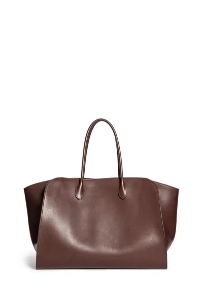 The Row Woman Brown Tote Bags