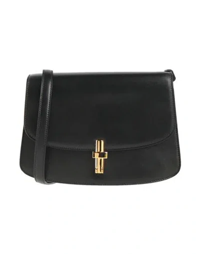 The Row Woman Cross-body Bag Black Size - Leather