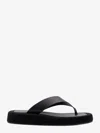 THE ROW THE ROW WOMAN GINZA WOMAN BLACK SANDALS