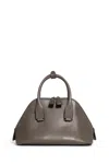 The Row Woman Grey Top Handle Bags In Grey