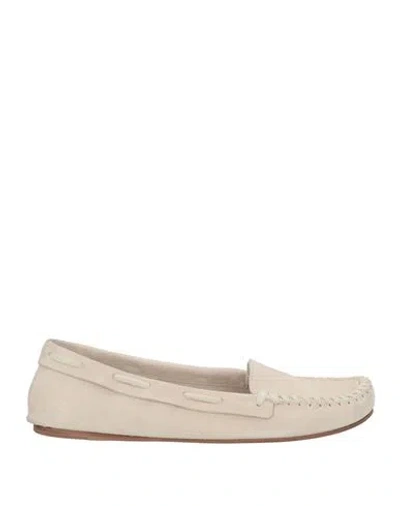 The Row Woman Loafers Beige Size 11 Lambskin