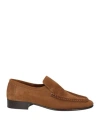 THE ROW THE ROW WOMAN LOAFERS BROWN SIZE 8 LEATHER