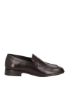 THE ROW THE ROW WOMAN LOAFERS DEEP PURPLE SIZE 8 CALFSKIN