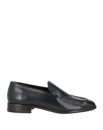 The Row Woman Loafers Navy Size 10 Calfskin In Black