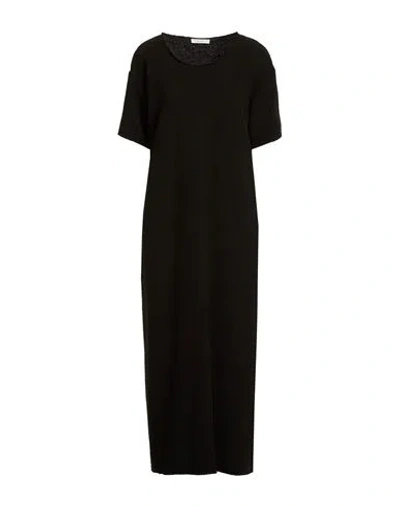 The Row Woman Maxi Dress Black Size 2 Wool