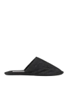 The Row Woman Mules & Clogs Black Size 8 Textile Fibers