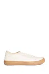 The Row Cotton Canvas Sneakers In Off-white