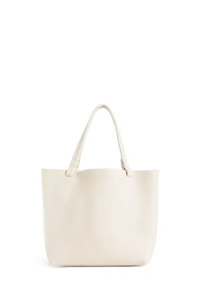 The Row Woman Off-white Top Handle Bags In Ivory