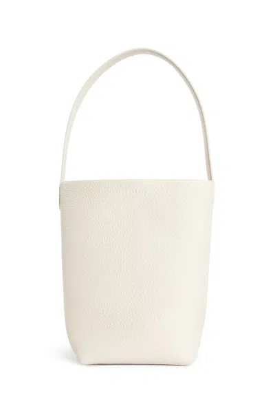 The Row Woman Off-white Top Handle Bags