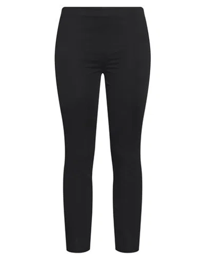 The Row Woman Pants Black Size 6 Cotton, Elastane