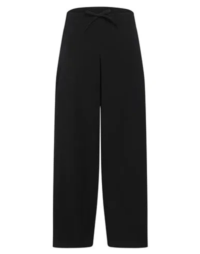 The Row Woman Pants Black Size 10 Virgin Wool