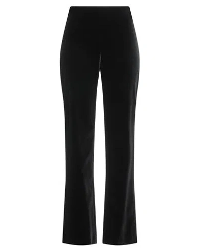 The Row Woman Pants Black Size 8 Cotton, Silk