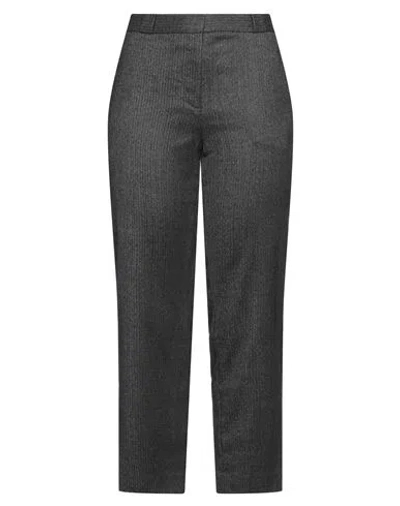The Row Woman Pants Black Size 8 Virgin Wool, Elastane