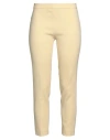 The Row Woman Pants Pastel Yellow Size 6 Virgin Wool, Elastane In Yellow