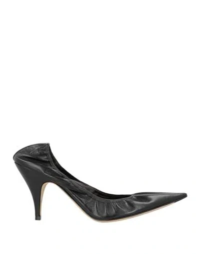 The Row Woman Pumps Black Size 7 Lambskin