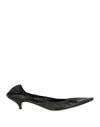 The Row Brown Liisa Kitten Heels In Brown