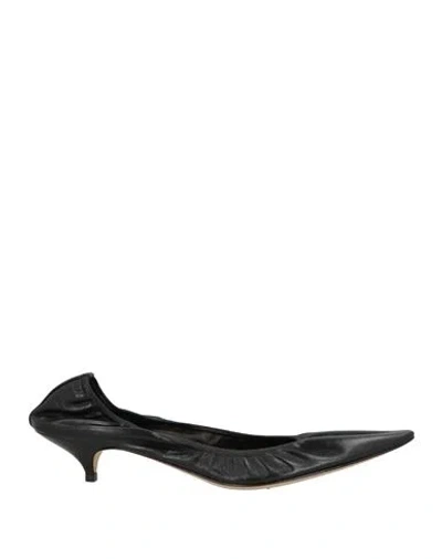 The Row Woman Pumps Black Size 7.5 Leather