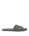 The Row Woman Sandals Grey Size 9 Soft Leather