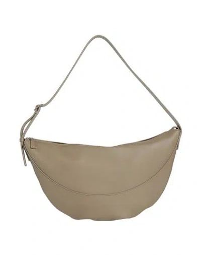 The Row Woman Shoulder Bag Khaki Size - Cow Leather In Sand