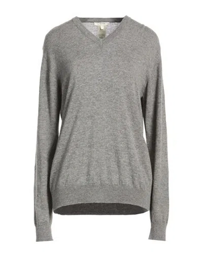 The Row Woman Sweater Grey Size S Cashmere In Gray