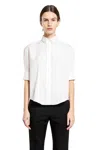 The Row Carpazi Short-sleeve Collared Shirt In White