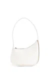 The Row Woman White Shoulder Bags In White