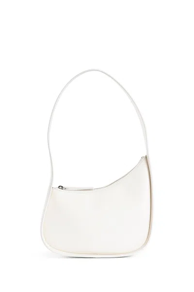 The Row Woman White Shoulder Bags